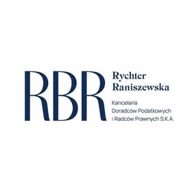 RBR RYCHTER RANISZEWSKA KANCELARIA DORADCÓW PODATKOWYCH I RADCÓW PRAWNYCH SPÓŁKA KOMANDYTOWO-AKCYJNA